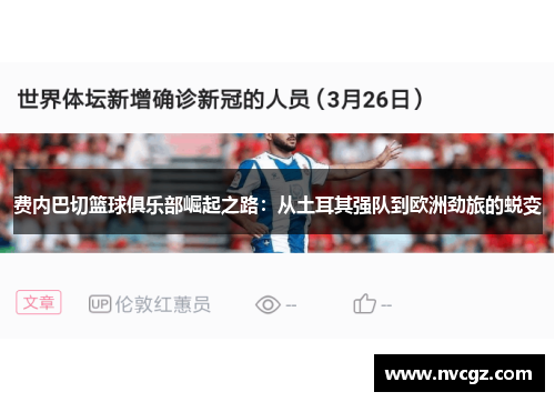 费内巴切篮球俱乐部崛起之路：从土耳其强队到欧洲劲旅的蜕变